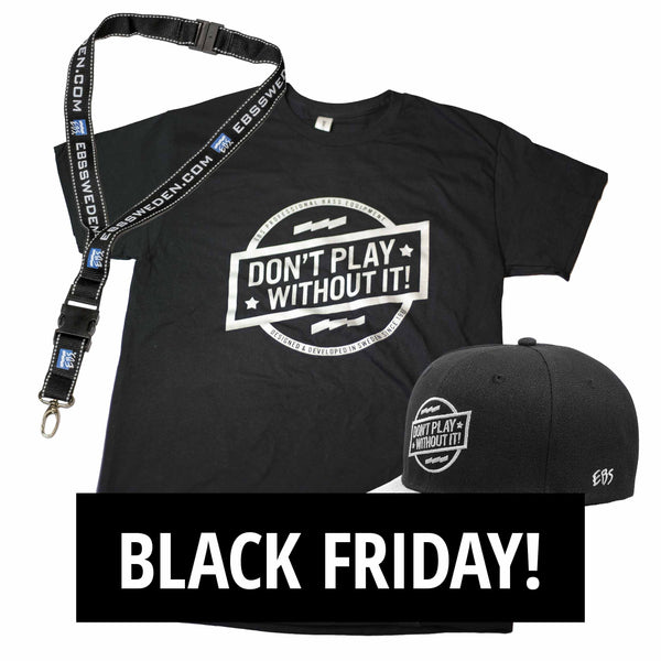 EBS Merch Kit - "Don't Play Without It!" Save 25%