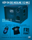 Erbjudande! EBS NeoLine 112 Mk2 med fri t-shirt, speakon och frakt. Värde 780 SEK.