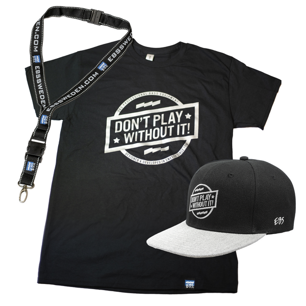 EBS Merch Kit - "Don't Play Without It!" Save 25%