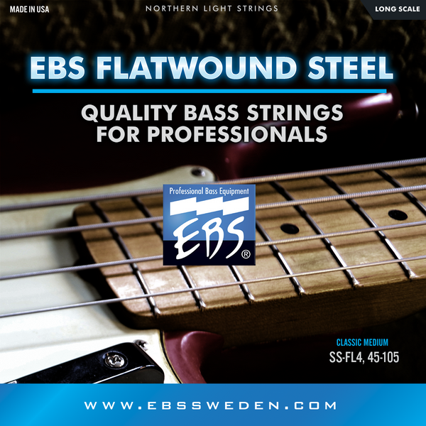 EBS Flatwound Steel Strings