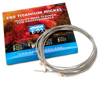 EBS Titanium Nickel Strings, 4-string sets