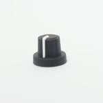 Knob, rubber type large, black.  P/N: 9447