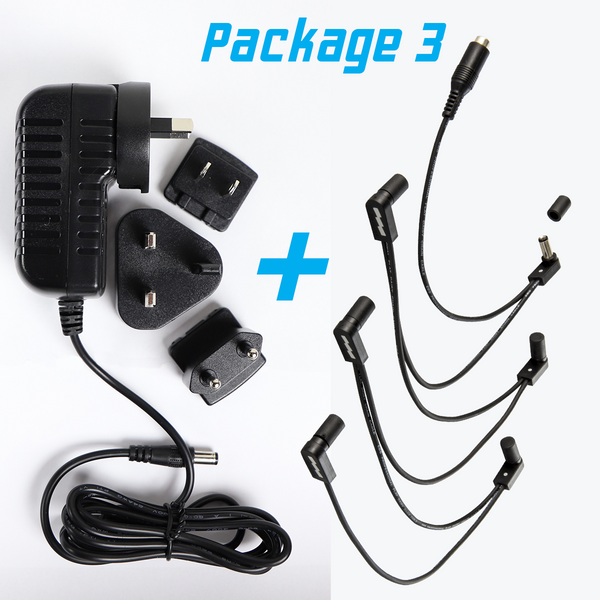 9 volt pedal power supply EBS AD-9 Multi, 9V DC Power Supply for traveling – EBS Professional Bass Equipment